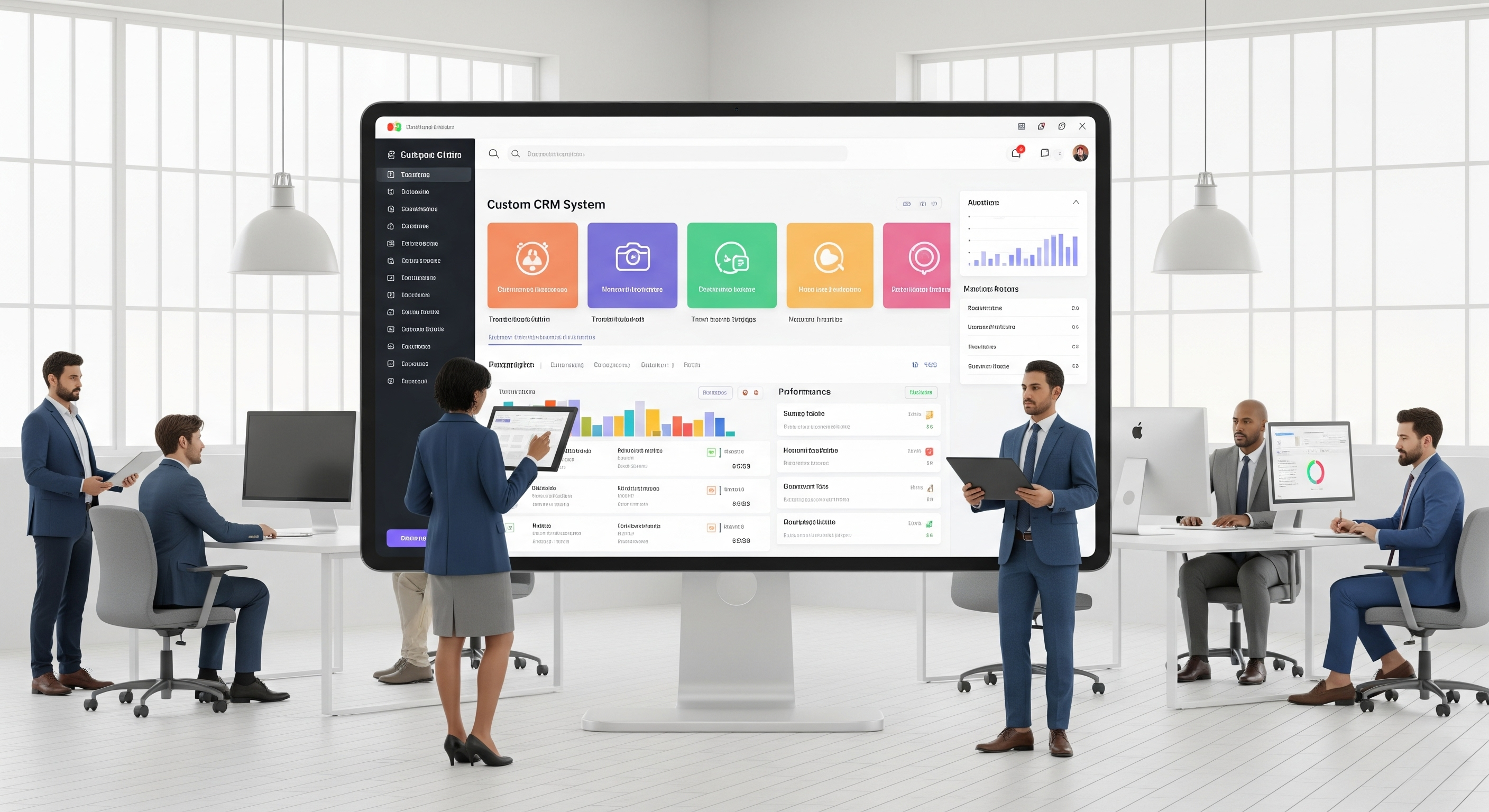 Custom CRM System