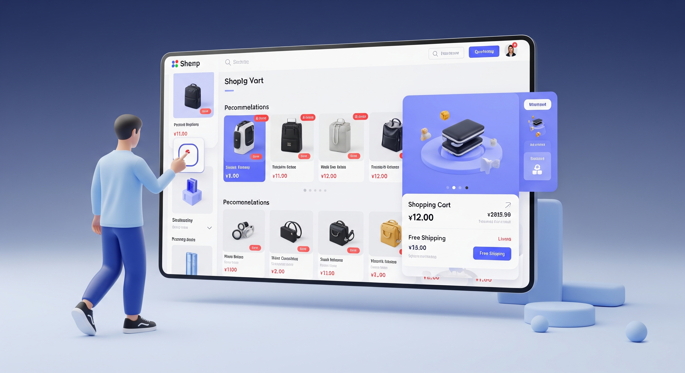 Interactive E-commerce Store